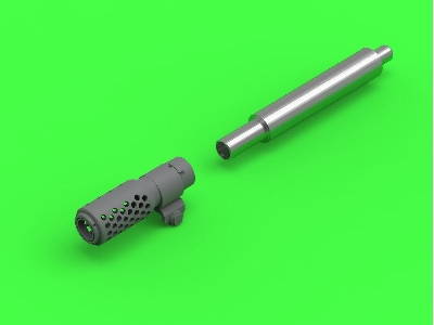German 7,5 Cm Pak 97/38 Gun Barrel (For Italeri / Dragon Kits) - image 1