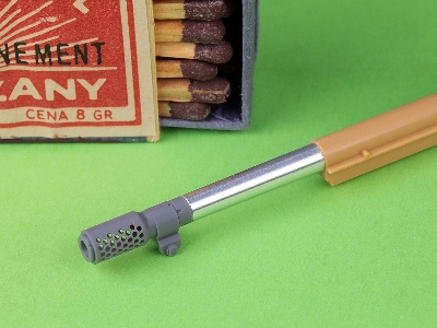 German 7,5 Cm Pak 97/38 Gun Barrel (For Italeri / Dragon Kits) - image 2