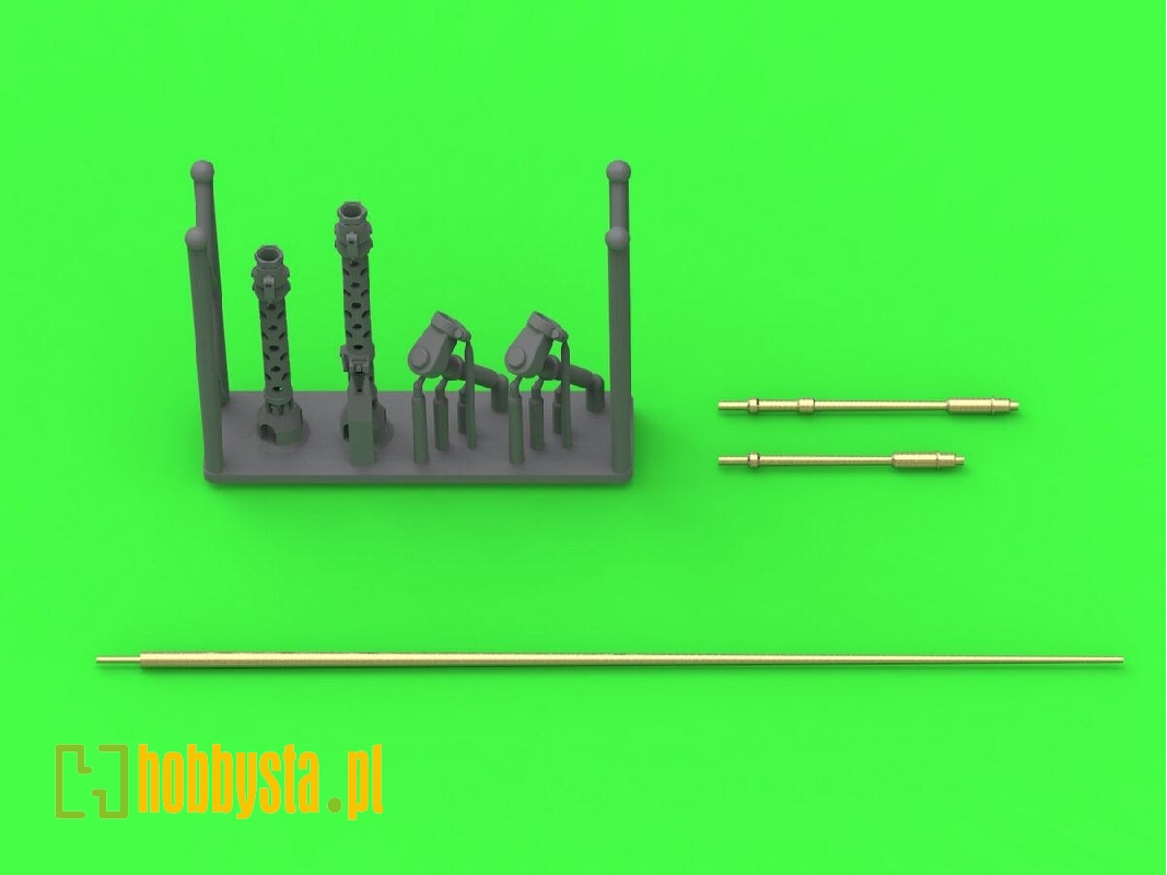 Pzkpfw I - Mg-13k Guns Barrels & Antenna (For Tamiya, Dragon, Tristar And Other Kits) - image 1