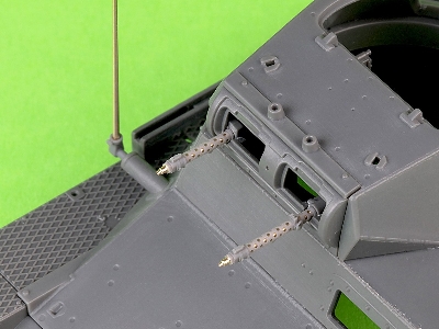 Pzkpfw I - Mg-13k Guns Barrels & Antenna (For Tamiya, Dragon, Tristar And Other Kits) - image 2