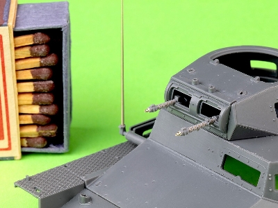 Pzkpfw I - Mg-13k Guns Barrels & Antenna (For Tamiya, Dragon, Tristar And Other Kits) - image 6