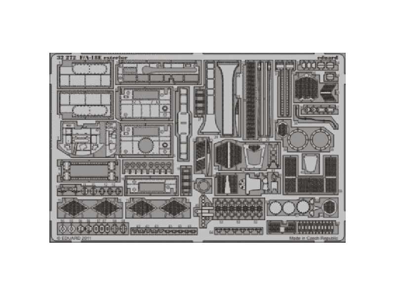 F/ A-18E exterior 1/32 - Trumpeter - image 1