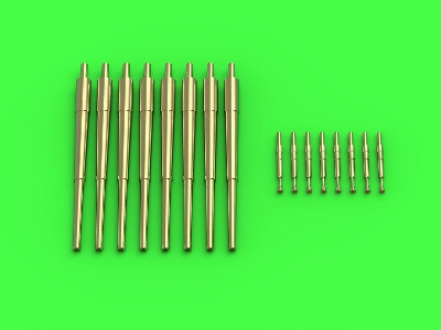 Hms Scylla - Armament Barrels - 4.5in (8 Pcs) And 40mm Pom-pom (8 Pcs) (For Trumpeter Kits) - image 2