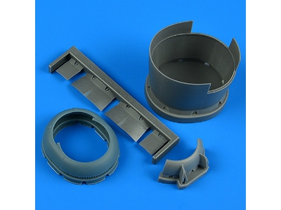 Grumman F6f-5 Hellcat - Cowling And Cooling Flaps / Opened (For Hobby Boss Kits) - image 1