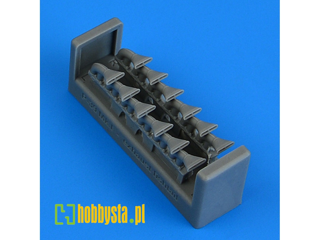 Bell P-39 Mk.I Airacobra - Exhaust Fishtail Type (For Arma Hobby Kits) - image 1