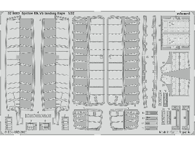 Supermarine Spitfire Mk.Vb - Landing Flaps (For Kotare Kits) - image 1