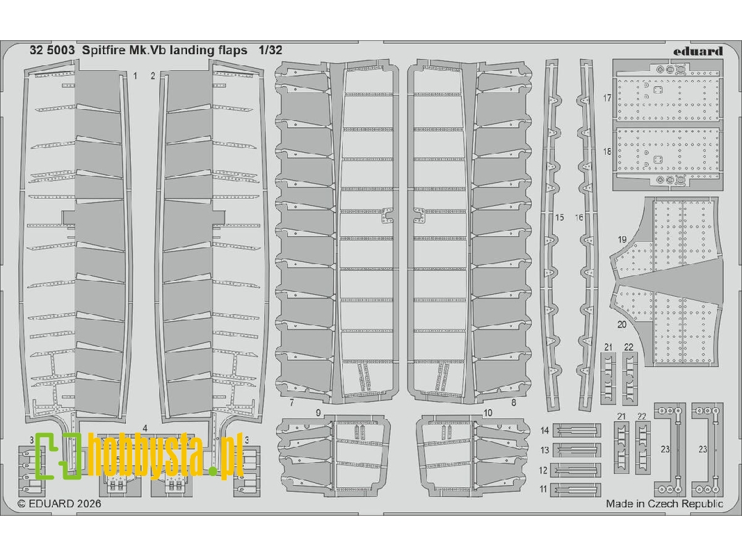 Supermarine Spitfire Mk.Vb - Landing Flaps (For Kotare Kits) - image 1