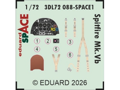 Supermarine Spitfire Mk.Vb - Space Set (For Ibg Models Kits) - image 1