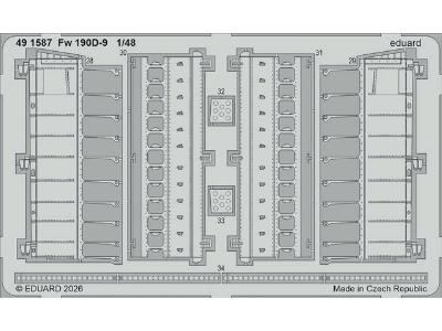 Focke Wulf Fw-190 D-9 - Pe Parts (For Miniart Kits) - image 1