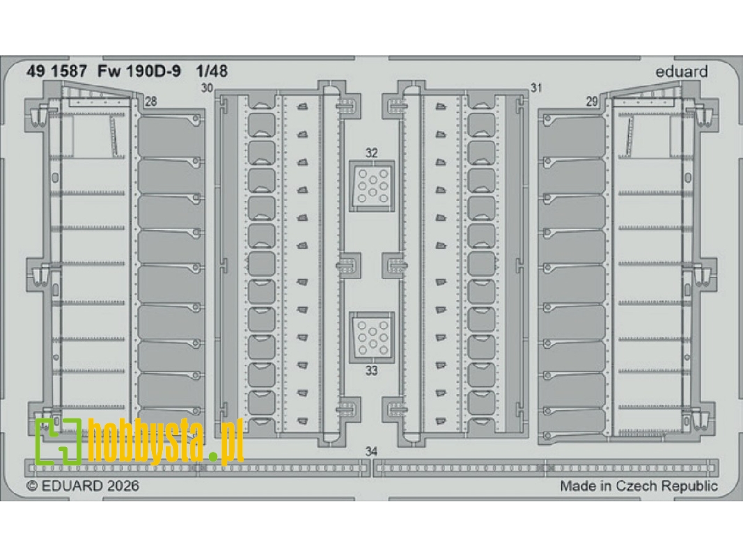 Focke Wulf Fw-190 D-9 - Pe Parts (For Miniart Kits) - image 1
