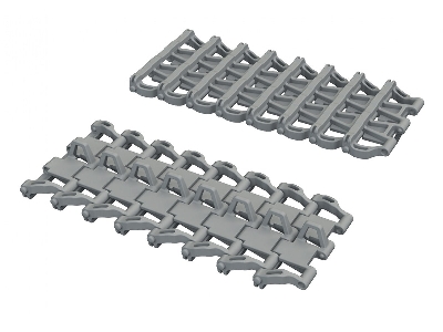 Pz.Kpfw. Iii / Pz.Kpfw. Iv - Tracks Type 3a (3d-printed) - image 1