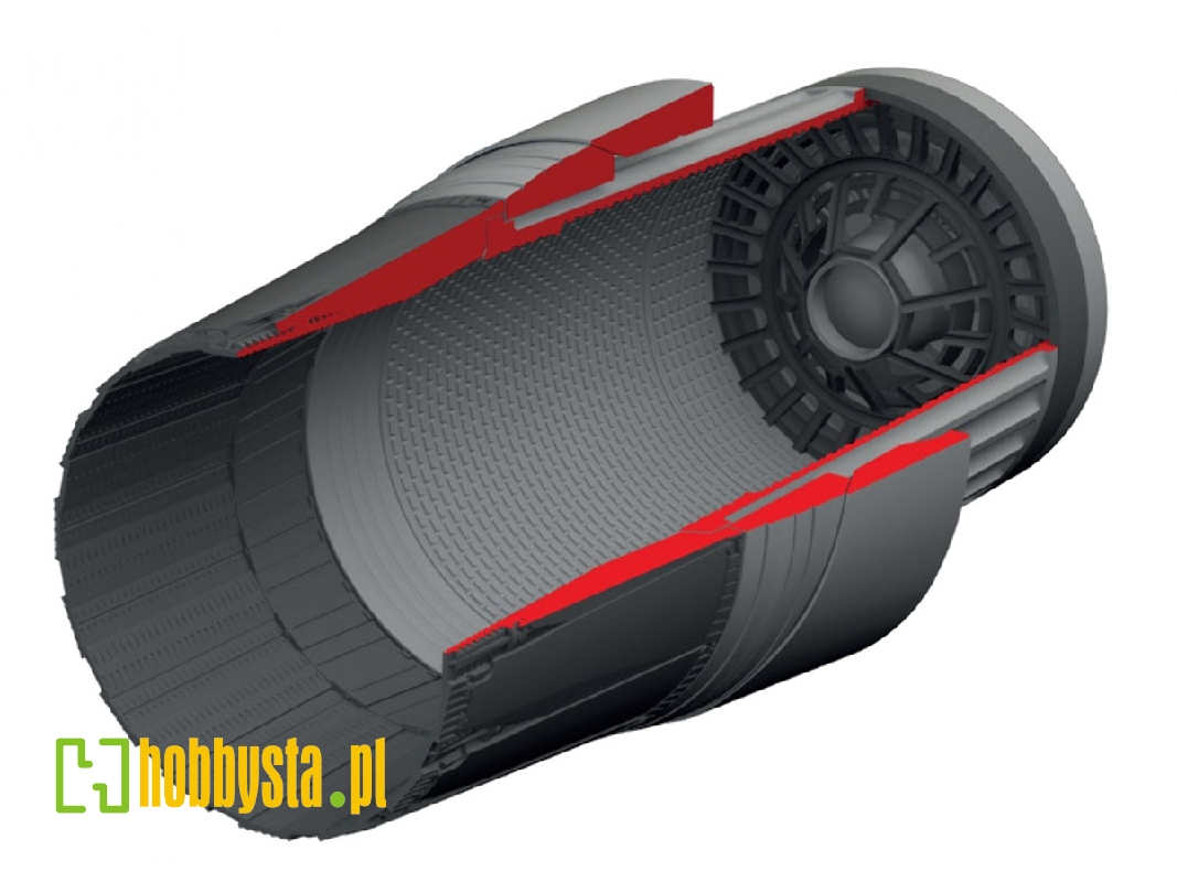 Lockheed Martin F-16 I Sufa - Exhaust Nozzle (For Gwh Kits / 3d-printed) - image 1