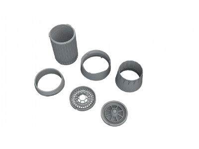Lockheed Martin F-16 I Sufa - Exhaust Nozzle (For Gwh Kits / 3d-printed) - image 2