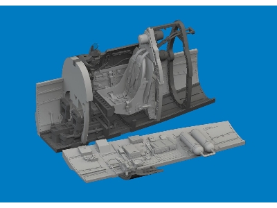 Supermarine Spitfire Mk.Vb - Cockpit (For Eduard Kits / 3d-printed) - image 1
