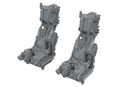 Grumman F-14 D Tomcat - Ejection Seats (2 Pcs / For Tamiya Kits / 3d-printed) - image 1