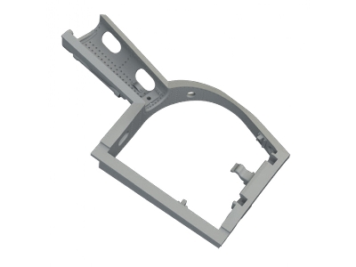 Messerschmitt Bf-109 K-4 - Wheel Bays (For Eduard Kits / 3d-printed) - image 1