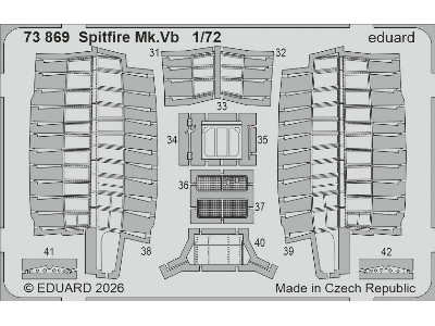 Supermarine Spitfire Mk.Vb - Pe Set (For Ibg Models  Kits) - image 1