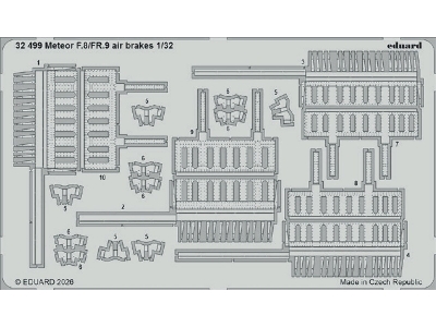Gloster Meteor F.8 - Big Ed Set (For Revell Kits) - image 3