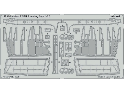 Gloster Meteor Fr.9 - Big Ed Set (For Revell Kits) - image 1