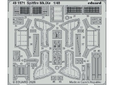 Supermaine Spitfire Mk.Ixe - Big Ed Set (For Airfix Kits) - image 2