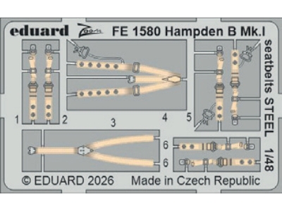 Handley Page Hampden B Mk.I - Big Ed Set (For Icm Kits) - image 4