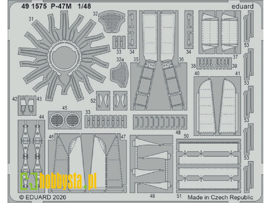 Republic P-47 M Thunderbolt - Big Ed Set (For Miniart Kits) - image 1