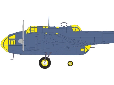 Handley Page Hampden Tb Mk.I - Mask Set (For Icm Kits) - image 1