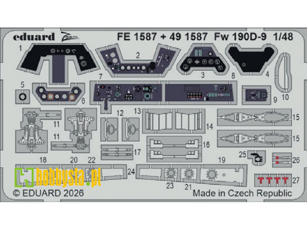 Focke Wulf Fw-190 D-9 - Zoom Set (For Miniart Kits) - image 1