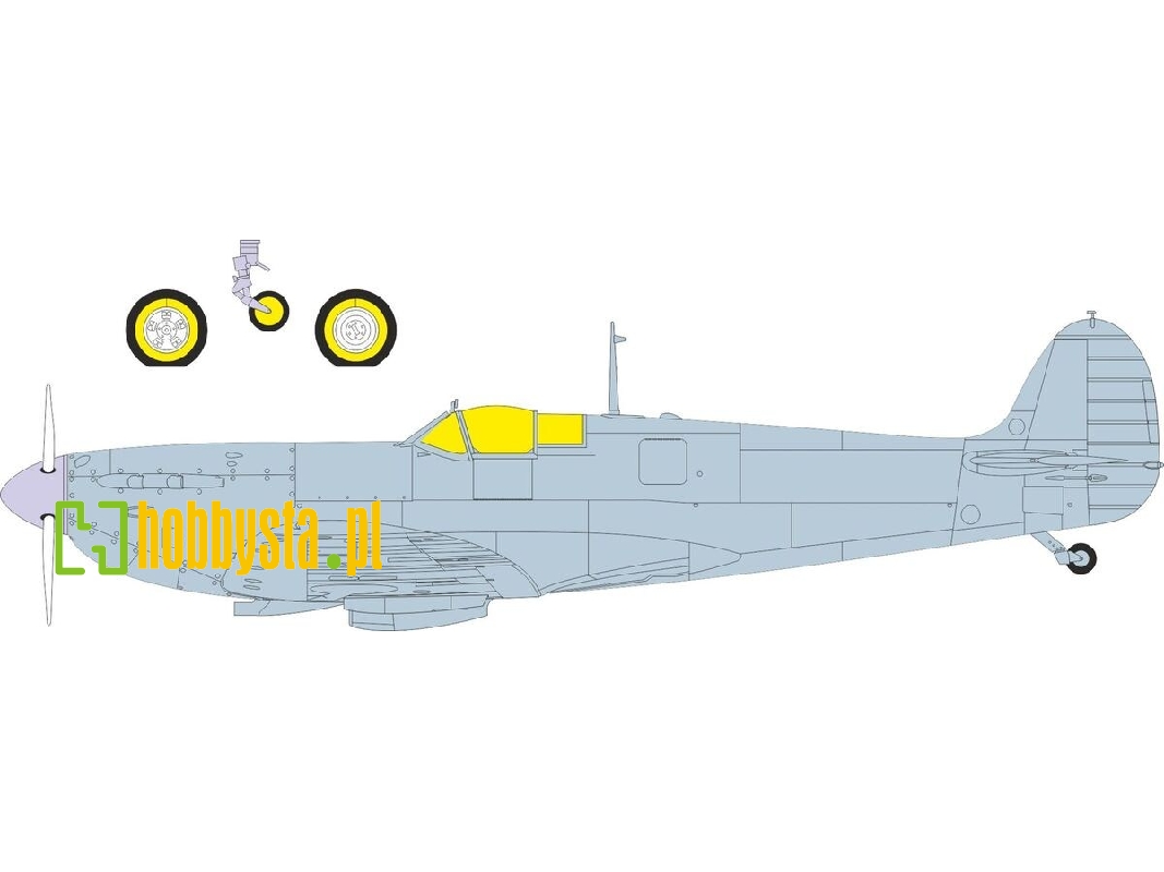Supermarine Spitfire Mk.Vb - Mask Set (For Kotare Kits) - image 1