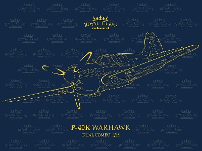 Curtiss P-40 K Warhawk - Dual Combo / The Royal Class - image 1