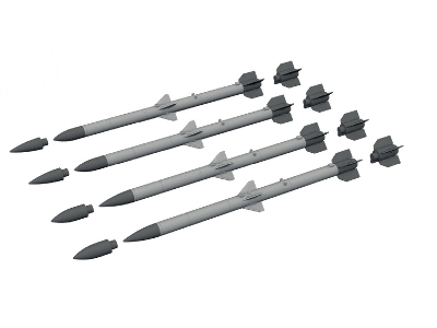 Mcdonnell Douglas F/A-18 C Hornet - Armament Set (For Eduard / Kinetic Kits) - image 5