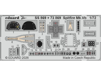 Supermarine Spitfire Mk.Vb - Zoom Set (For Ibg Kits) - image 1