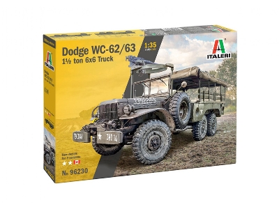 Dodge WC-62/63 1 1/2 ton 6x6 Cargo Truck - image 2