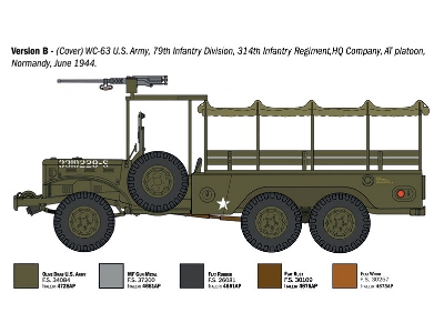 Dodge WC-62/63 1 1/2 ton 6x6 Cargo Truck - image 5