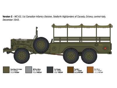 Dodge WC-62/63 1 1/2 ton 6x6 Cargo Truck - image 6