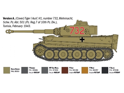 Pz. Kpfw VI Tiger I Ausf. H (tp) - image 4