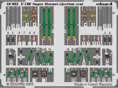 F/ A-18F ejection seat 1/48 - Hasegawa - image 1