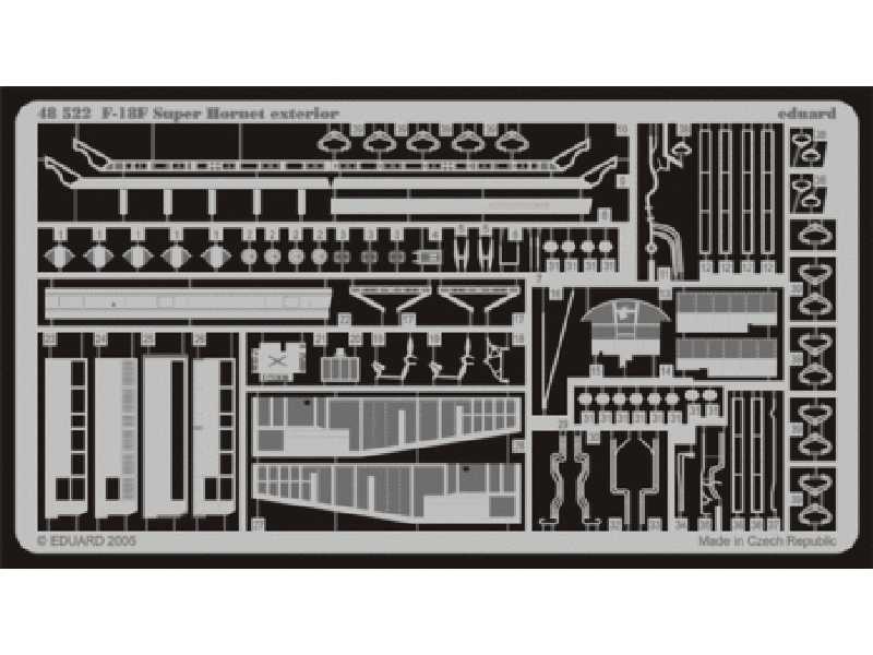 F/ A-18F exterior 1/48 - Hasegawa - image 1