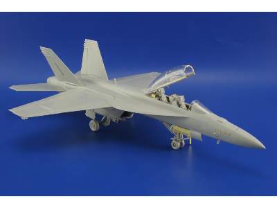 F/ A-18F exterior 1/48 - Hasegawa - image 9