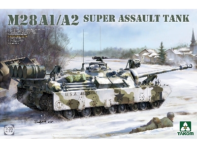 T28 Box Modeling Guide +  T28 Super Heavy Tank + M28 A1/A2 Super Assault Tank (3 In 1 Kit) - image 4