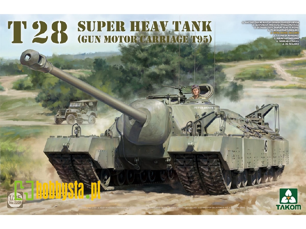 T28 Super Heavy Tank (Gun Motor Carriage T95) - image 1