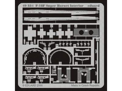 F/ A-18F interior 1/48 - Hasegawa - image 4