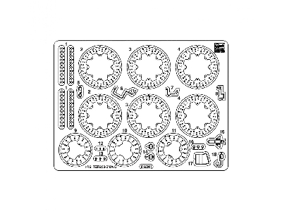 Yamaha Tzr250 (3ma) (1990) - Etching Parts Set (For Hasegawa Kits) - image 2
