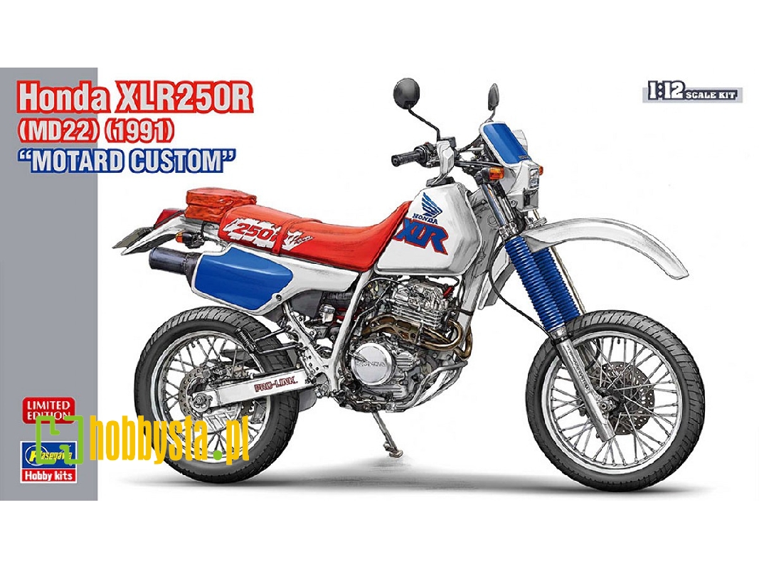 Honda Xlr250r (Md22) (1991) - Motard Custom - image 1