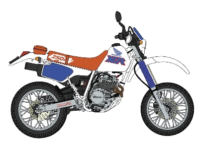 Honda Xlr250r (Md22) (1991) - Motard Custom - image 2