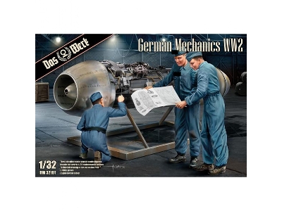 German Wwii Mechanics (3 Figures) - image 1