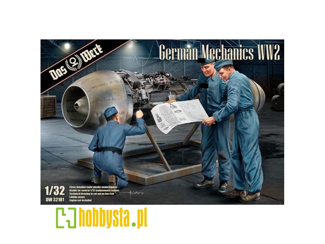 German Wwii Mechanics (3 Figures) - image 1