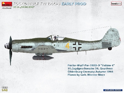Focke-wulf Fw-190 D-9 Early Production - Jg.54 Grunherz (Basic Kit) - image 9