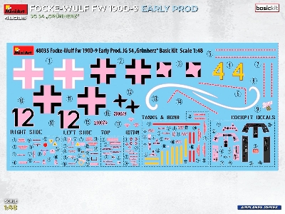 Focke-wulf Fw-190 D-9 Early Production - Jg.54 Grunherz (Basic Kit) - image 11