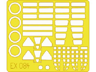  F2A Buffalo 1/48 - Classic Airframes - masks - image 1